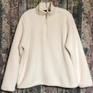 XL Land’s End Sherpa Pullover